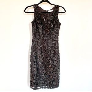 🆕 WHBM Sleeveless Lace Sheath Dress